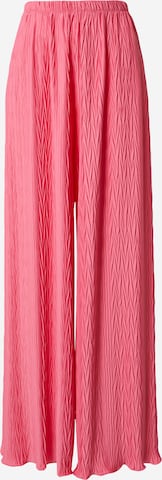 ABOUT YOU x Laura Giurcanu Loose fit Trousers 'Christin' in Pink: front