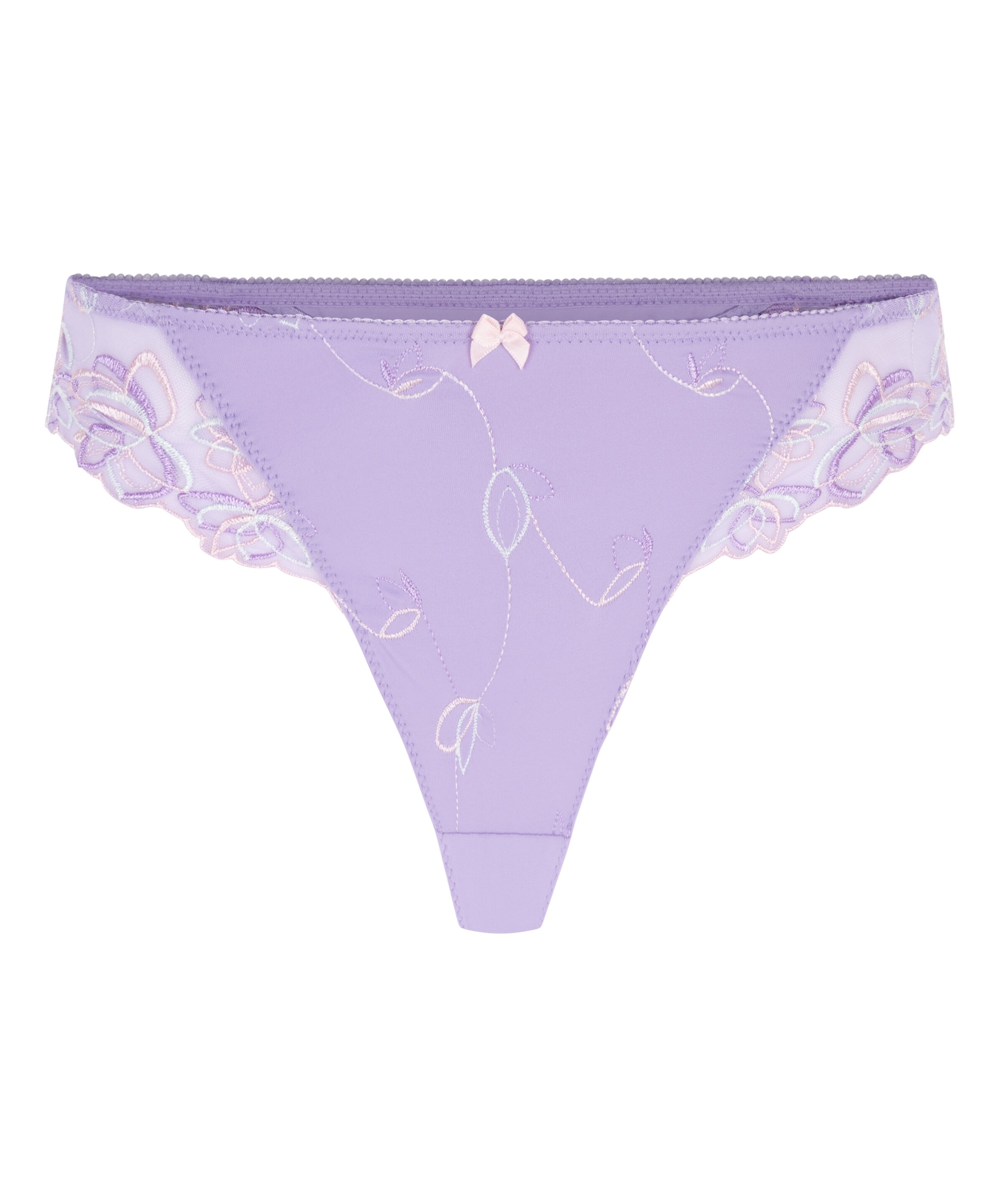 Hunkemöller Thong in Purple: front