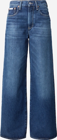 Wide Leg Jean Calvin Klein Jeans en bleu : devant