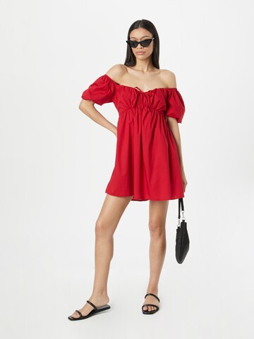 HOLLISTER Šaty – červená