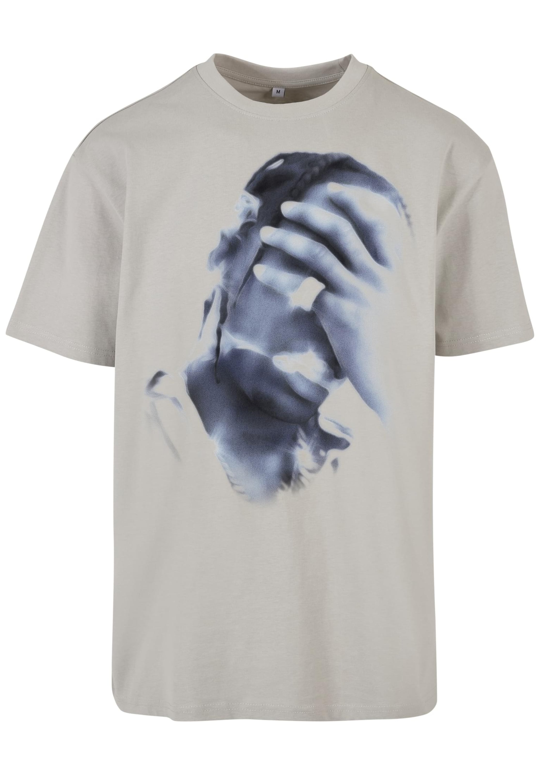 MT Upscale Majica '4 AM' | siva barva: sprednja stran