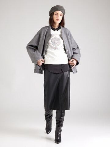 GUESS Sweatshirt 'Peony' i beige