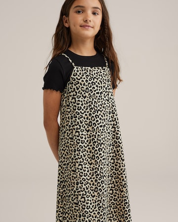 Robe WE Fashion en beige