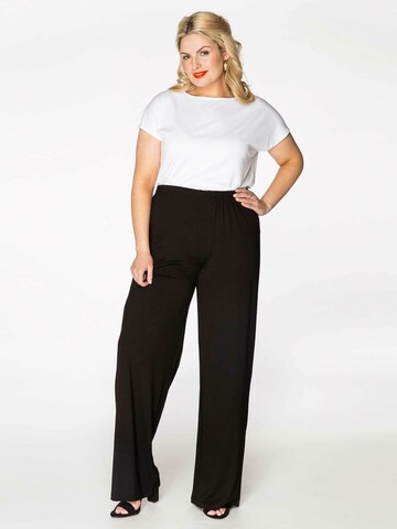 YOEK Regular Broek 'NOOR' in Zwart