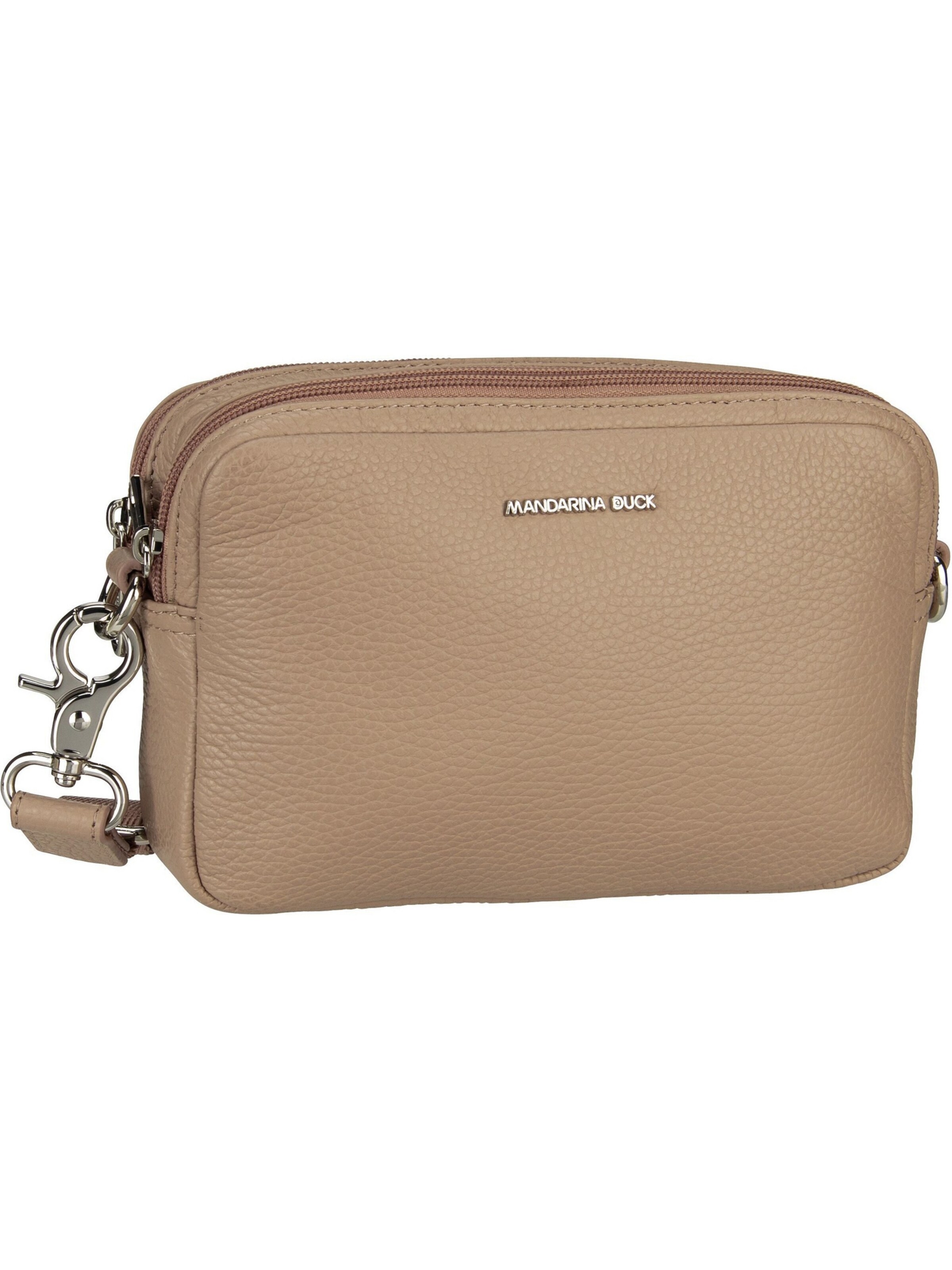 MANDARINA DUCK Crossbody Bag 'Mellow' in Beige: front