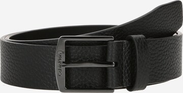 Ceinture Calvin Klein en noir : devant