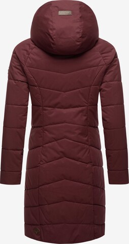 Ragwear Winter Coat 'Dizzie' in Red