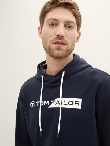 TOM TAILOR Sweatshirt in Blauw