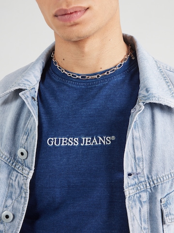 GUESS JEANS - Camiseta en azul