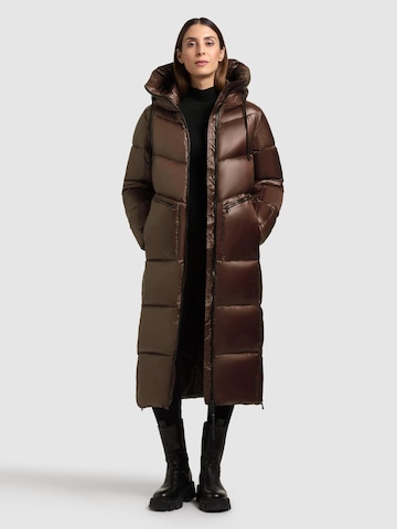 khujo Wintermantel 'Tonia' in Bruin