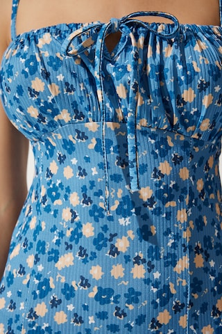 Happiness İstanbul Лятна рокля в синьо