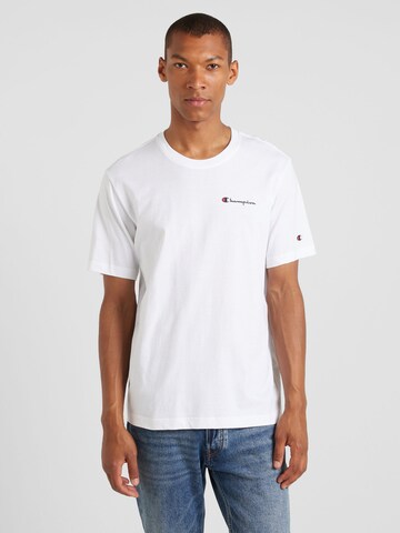 Maglietta di Champion Authentic Athletic Apparel in bianco: frontale