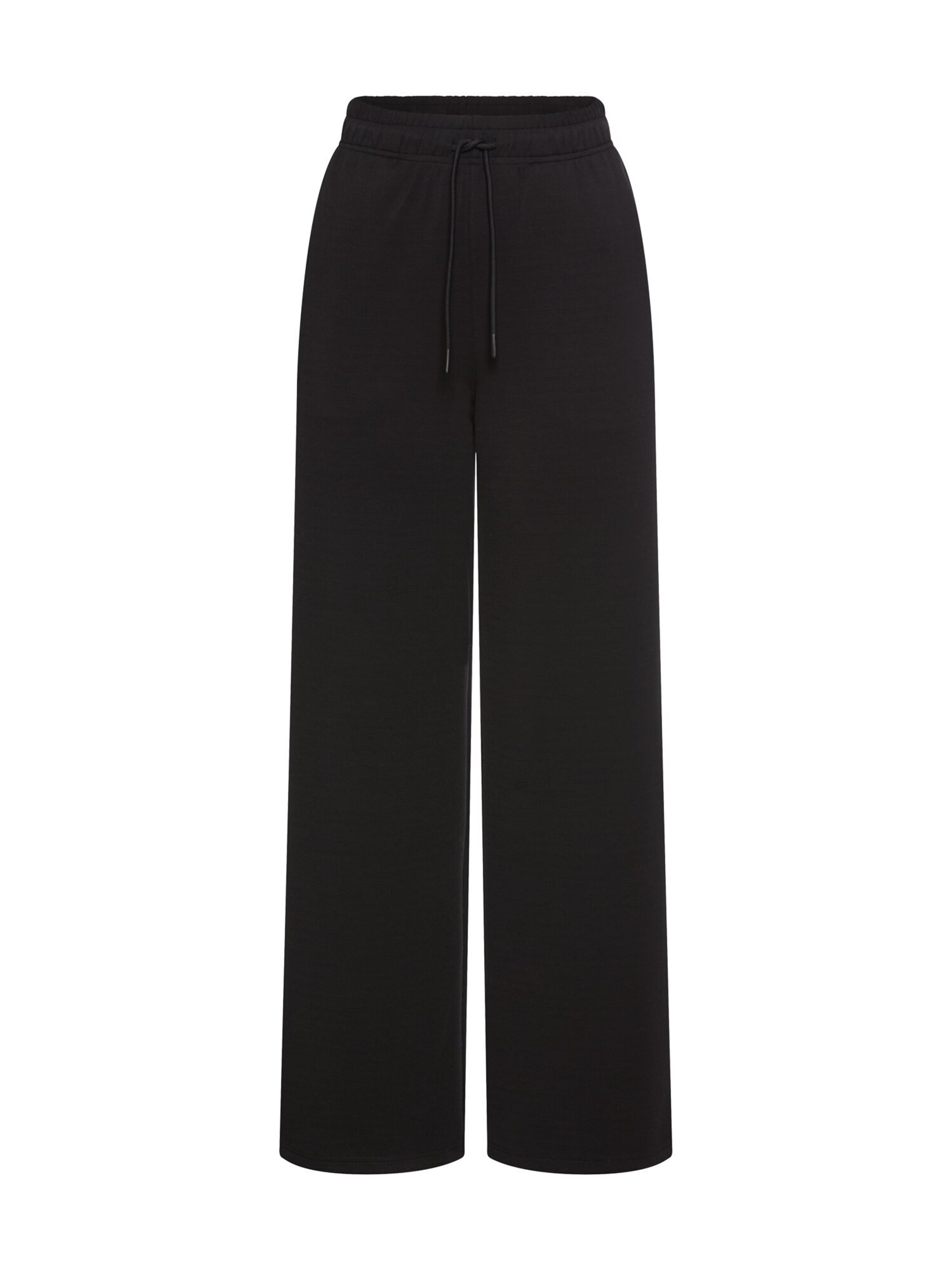 CAMEL ACTIVE Wide leg Pants in Black: front