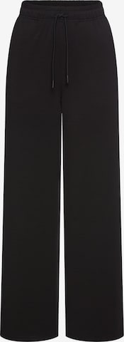 CAMEL ACTIVE Wide leg Pants in Black: front