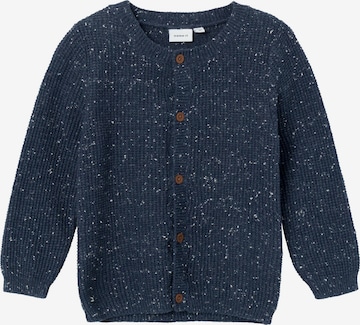 Cardigan 'KAMAL' NAME IT en bleu : devant