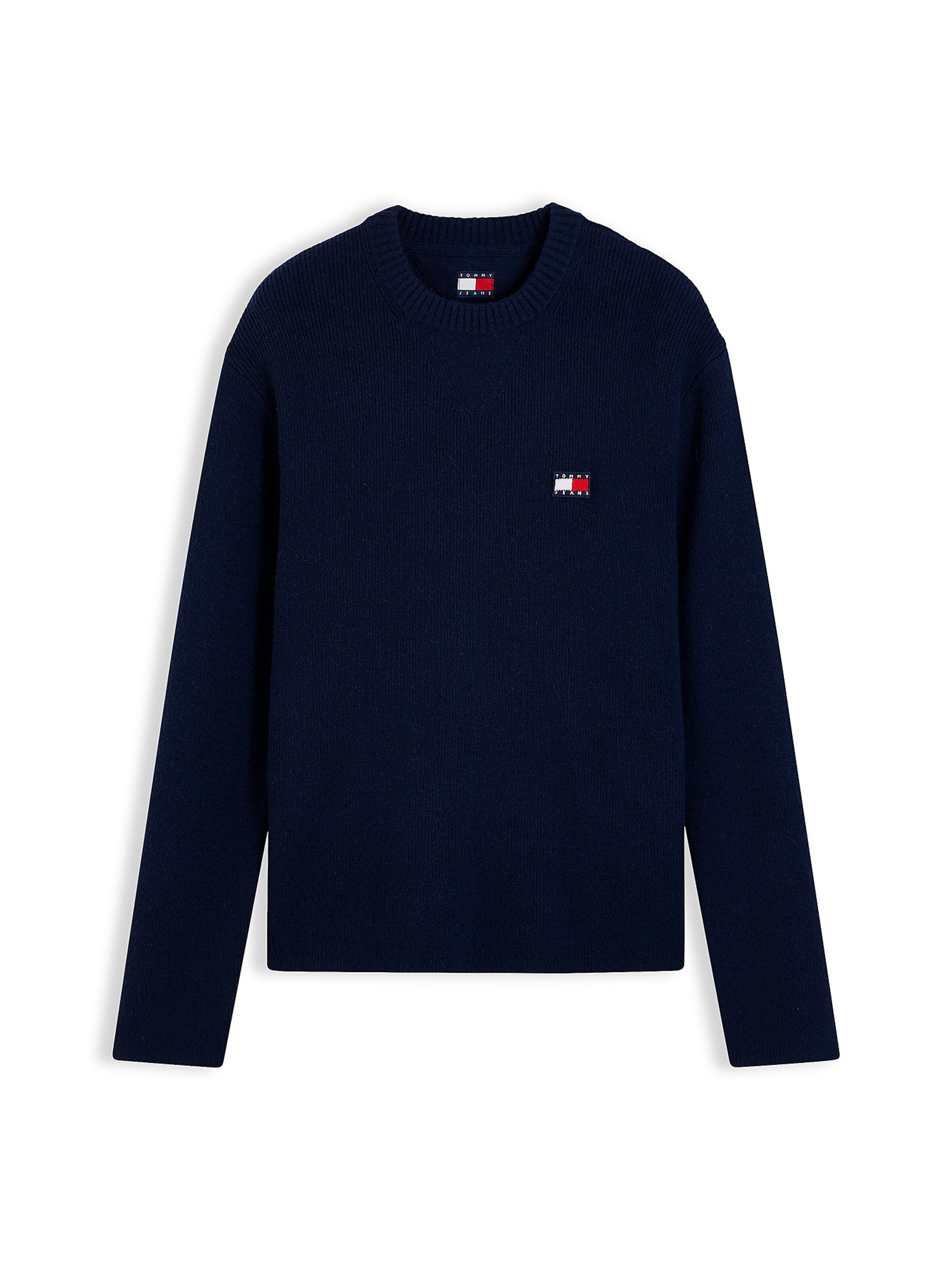 Pull-over Tommy Jeans en bleu : devant