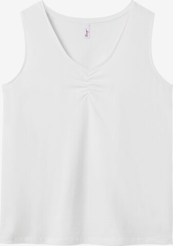 SHEEGO Top in White: front