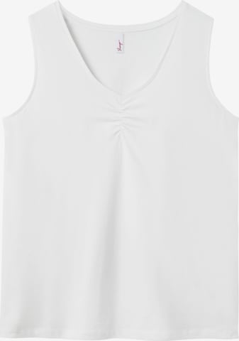 SHEEGO Top in White: front