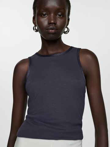 MANGO Top 'BALI' | modra barva