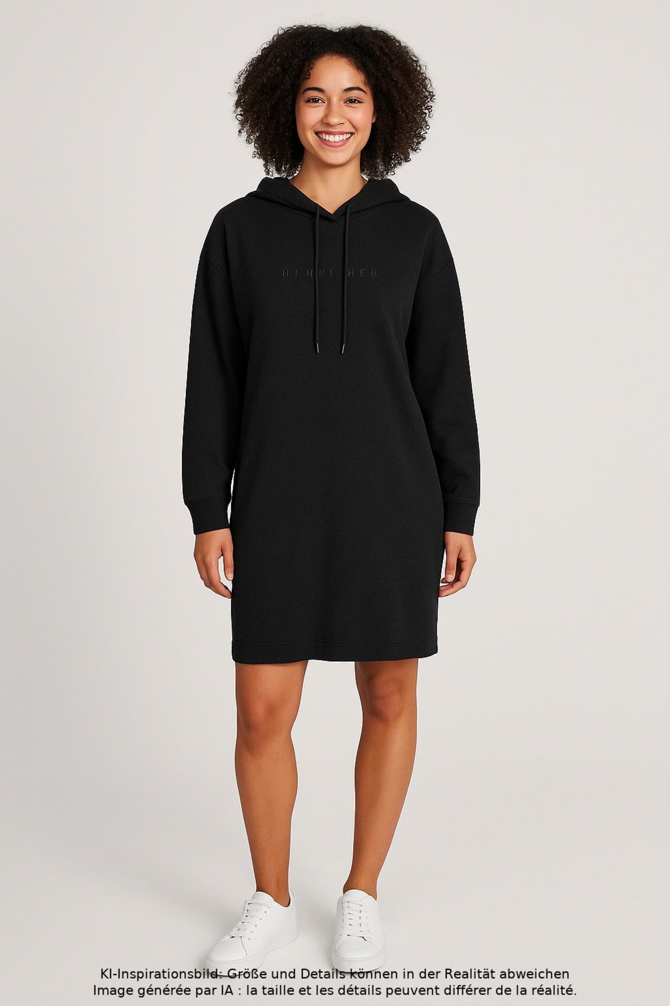 Herrlicher Dress in S in Grey: front