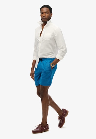 Shorts de bain 'Premium' Superdry en bleu