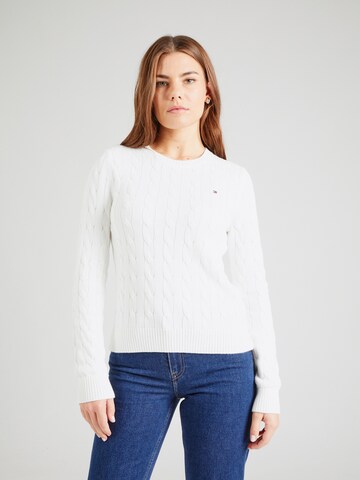 TOMMY HILFIGER Свитер в Белый: спереди