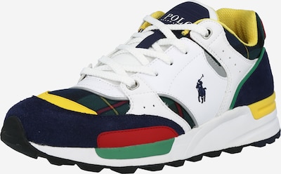 Polo Ralph Lauren Sneakers 'TRACKSTR 200' in Dark blue / Yellow / Light green / Red / White, Item view