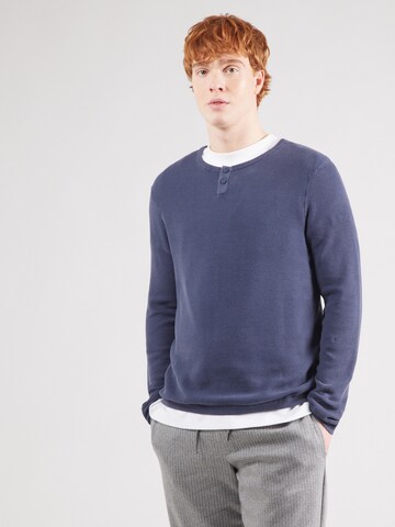 QS Trui in Blauw: voorkant