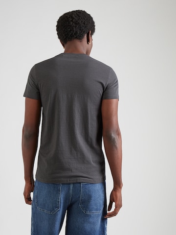 MUSTANG Shirt 'ALLEN' in Zwart