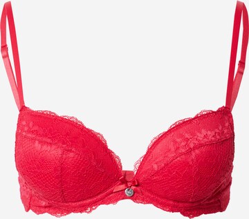 Boux Avenue Push-up Podprsenka 'MOLLIE' - Červená: predná strana