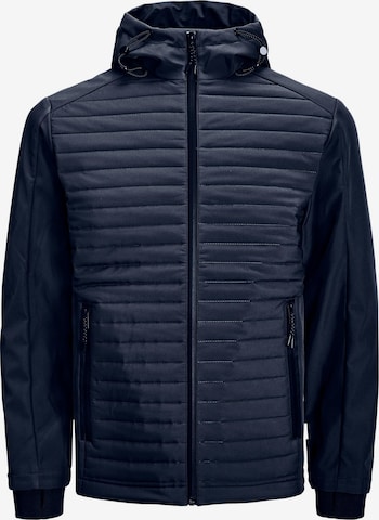 Veste mi-saison 'Toby' JACK & JONES en bleu : devant