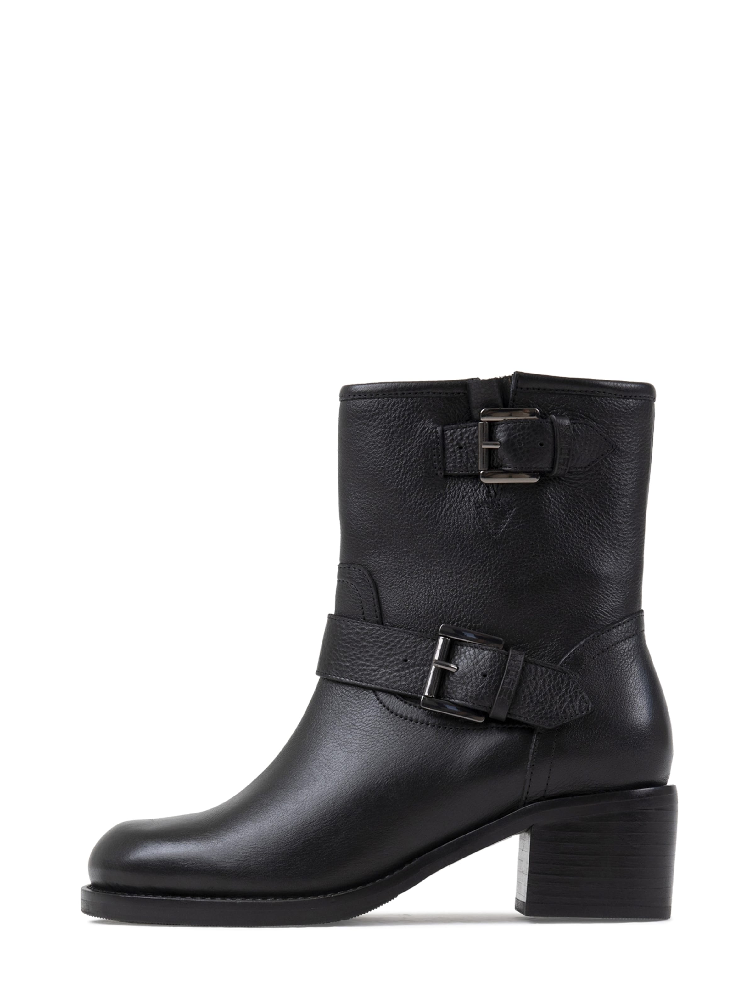 BRONX Μποτάκι 'New Camperos' σε μαύρο: μπροστά