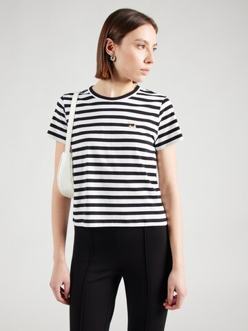 Tricou 'IKON' de la Karl Lagerfeld pe negru: față