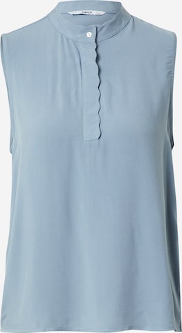 ONLY Blouse 'MIMI' in Blauw: voorkant
