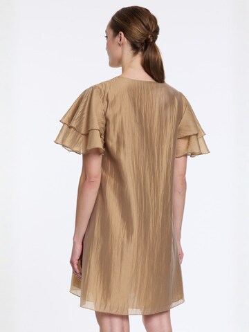 Ana Alcazar Kleid ' Dyral ' in Braun