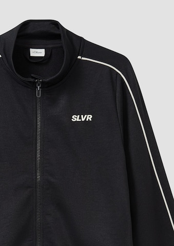 Veste de survêtement s.Oliver en noir