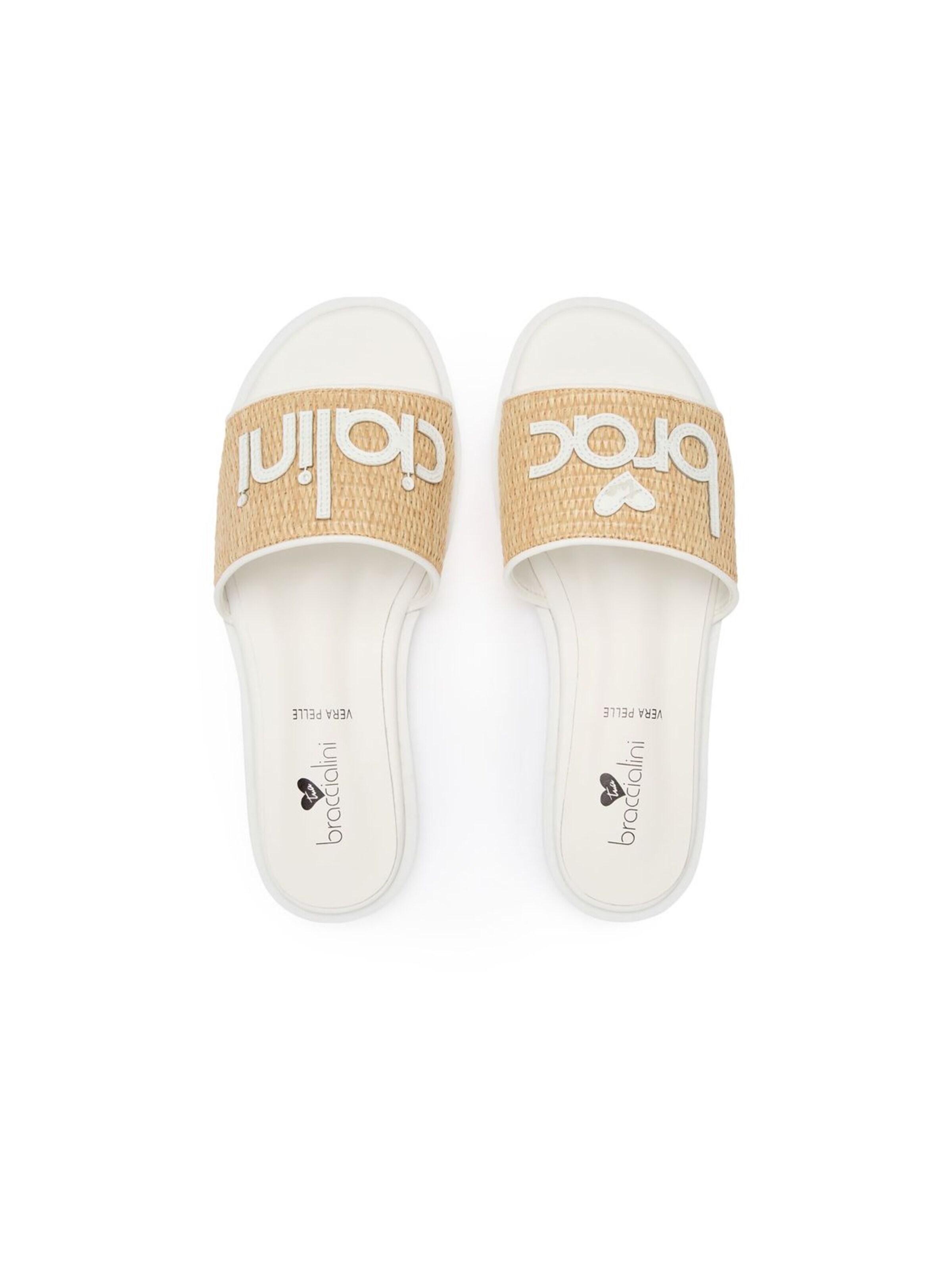 Braccialini - Sandalias 'Sandali' en blanco