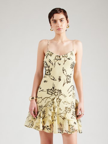 TOPSHOP - Vestido de verão em amarelo: frente