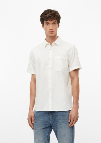 s.Oliver Regular fit Button Up Shirt in White: front