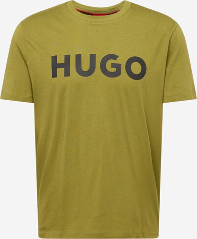 HUGO T-Shirt 'Dulivio' en olive / noir, Vue avec produit