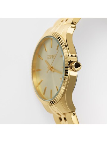 ESPRIT Analoguhr in Gold