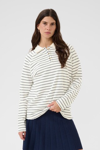 Pull-over 'CRVerma' Cream en bleu : devant