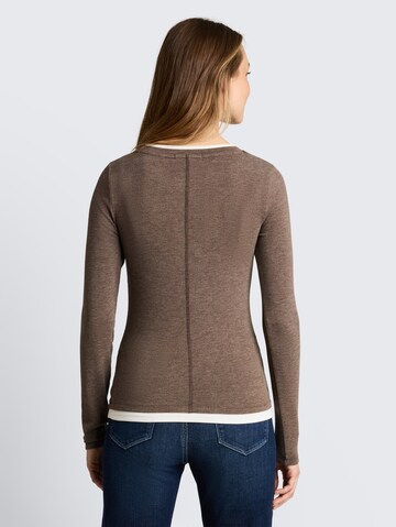 T-shirt TOM TAILOR DENIM en marron