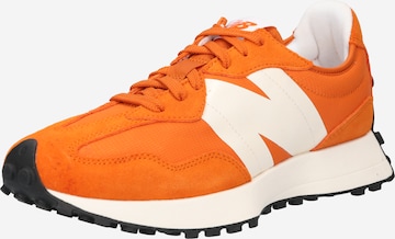 new balance - Sapatilhas baixas '327' em laranja: frente