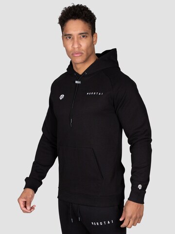 MOROTAI Sportsweatshirt 'Paris' in Schwarz: Vorderseite