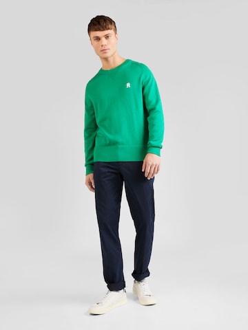 TOMMY HILFIGER Sweter w kolorze zielony