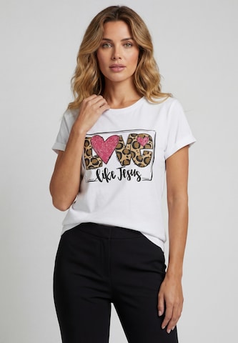 usha BLACK LABEL - Camiseta en blanco: frente