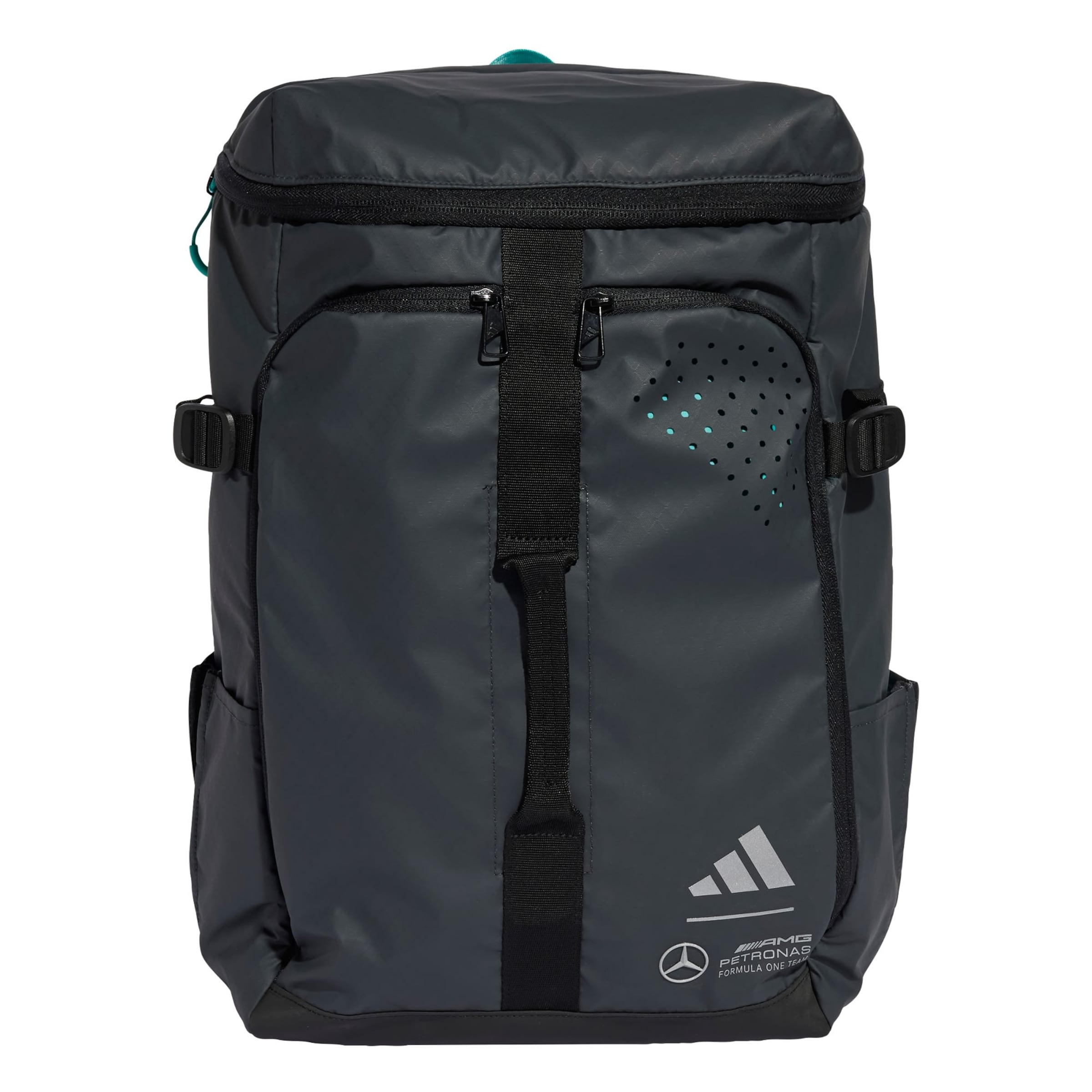 ADIDAS PERFORMANCE - Mochila deportiva 'Mercedes - AMG Petronas Formula One Team Hybrid' en gris: frente