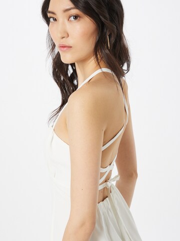Abercrombie & FitchKoktel haljina - bijela boja