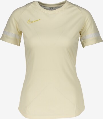 NIKE Performance Shirt 'Academy 21' in Beige: front